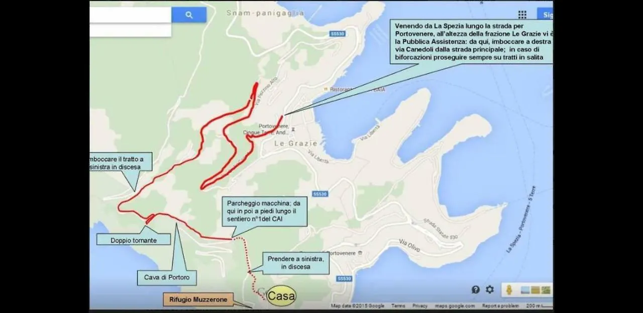 La Martina Portovenere Trekking Cottage بورتوفينيري بيت ضيافة